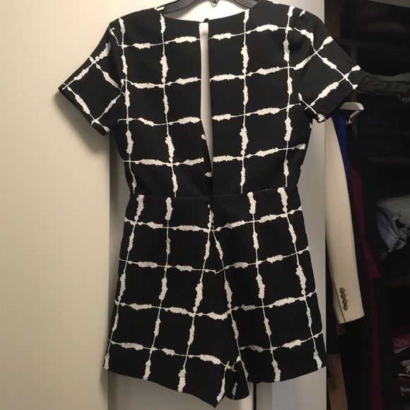 JOA Los Angeles Plaid Festival Romper - Picture 8 of 8